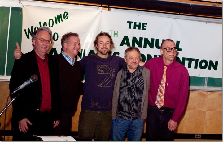 From Left to Right: Dr. Neil McKinney, Dr Dave Hepburn, Owen Smith, Cam Birge, Ted Smith