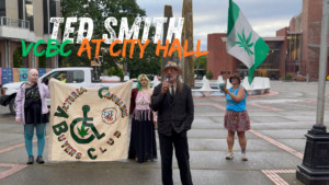 Ted and the crew at city hall